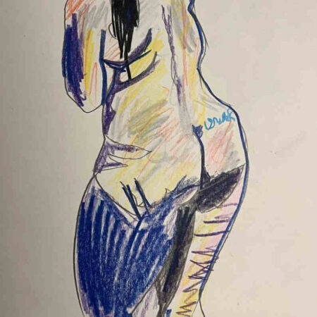Coloured woman