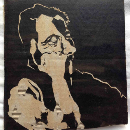 Dad on Cardboard